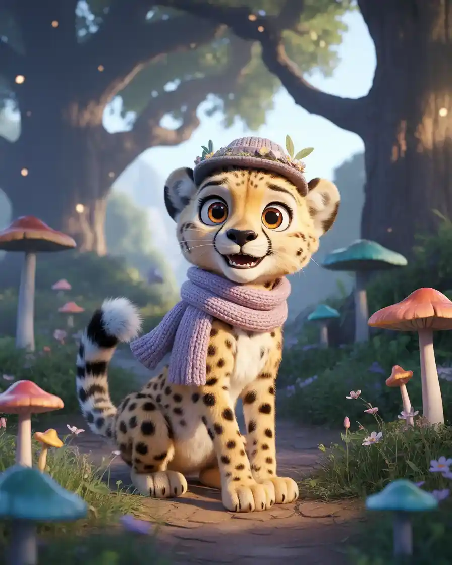 Cheetah Coloring Styles