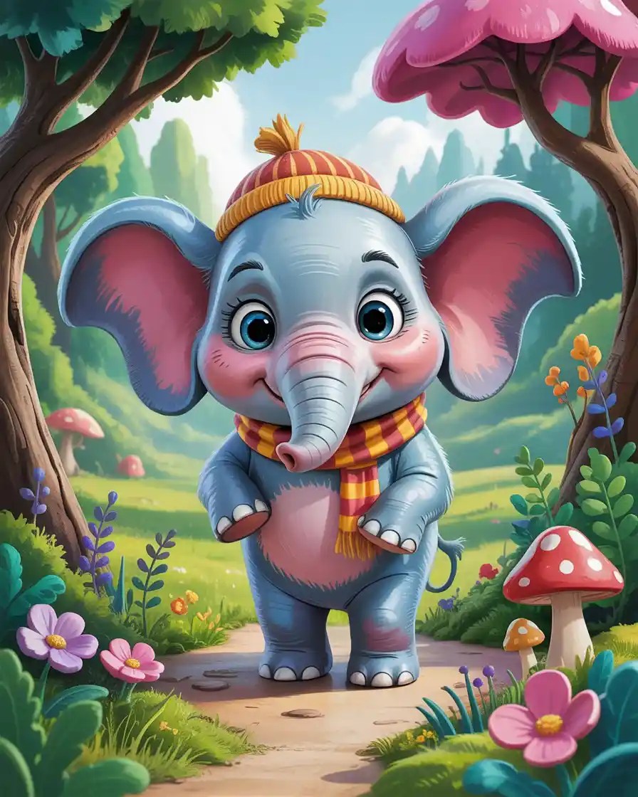 Elephant Drawing Pages