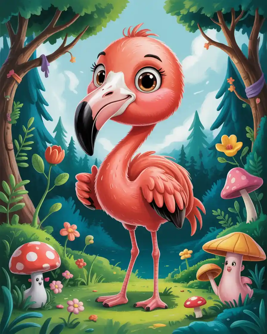 flamingo coloring pages