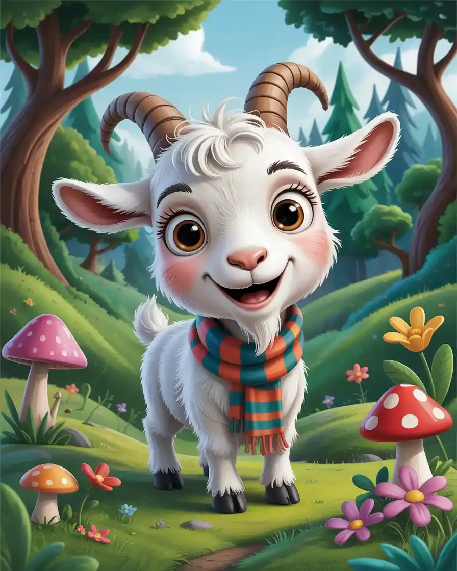 Goat Coloring Styles