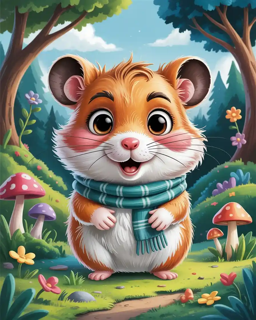Hamster Painting page