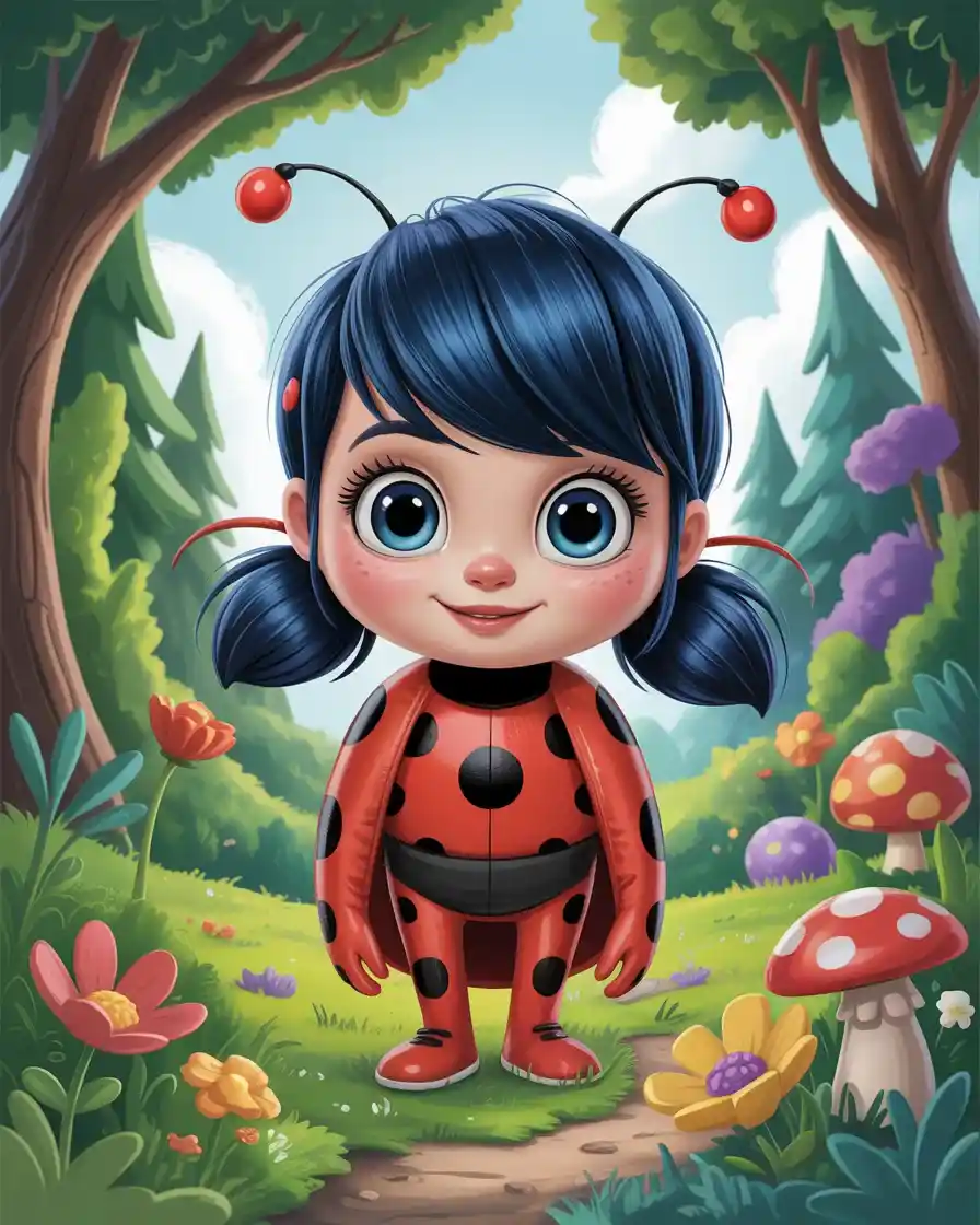 Ladybug Coloring Pages