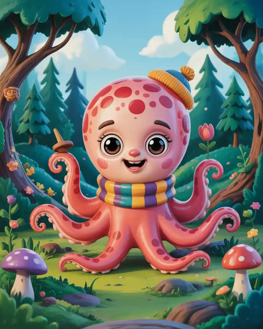 Octopus Coloring Pages