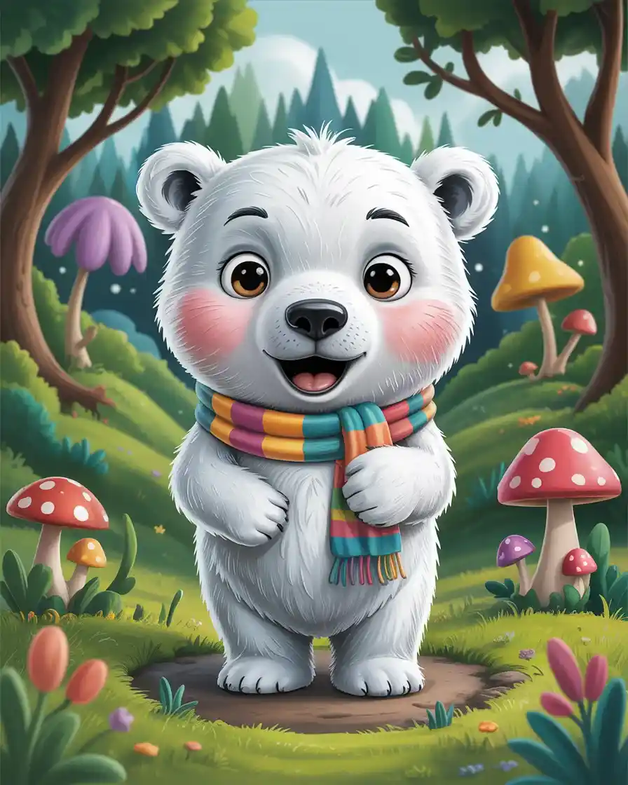 Polar Bear Coloring Pages