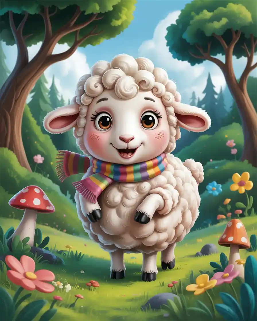 Sheep Coloring Pages