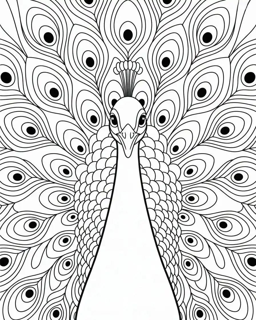 beautiful peacock feather art printable