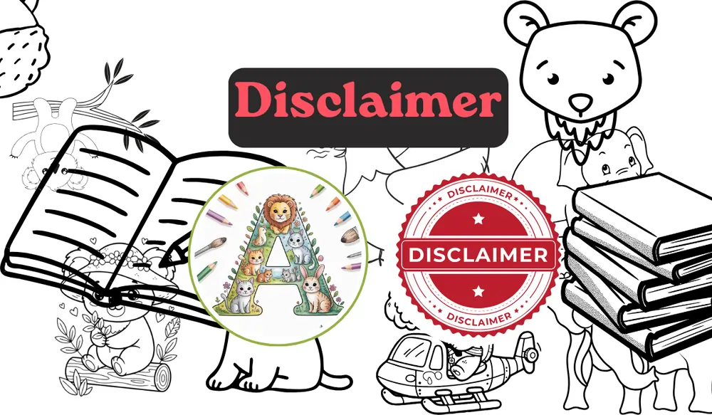 disclaimer animal coloring pages 