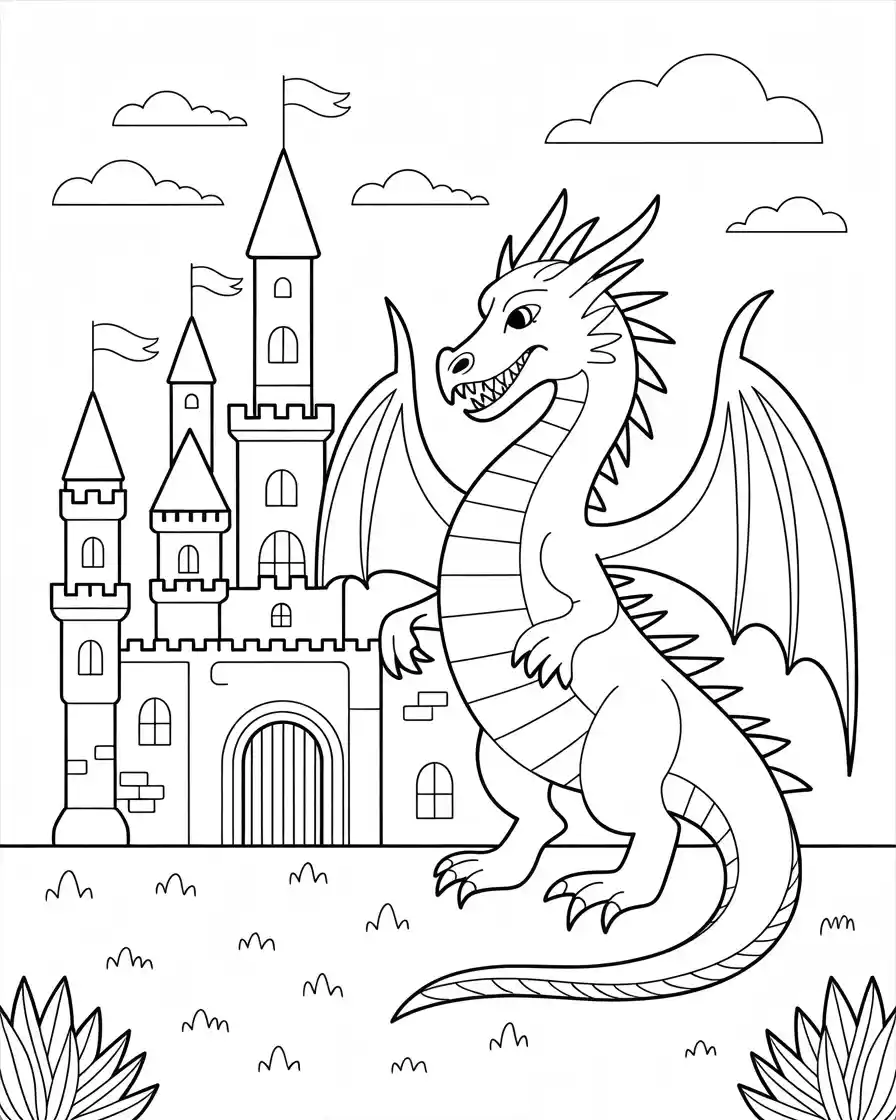 castle guardian dragon
