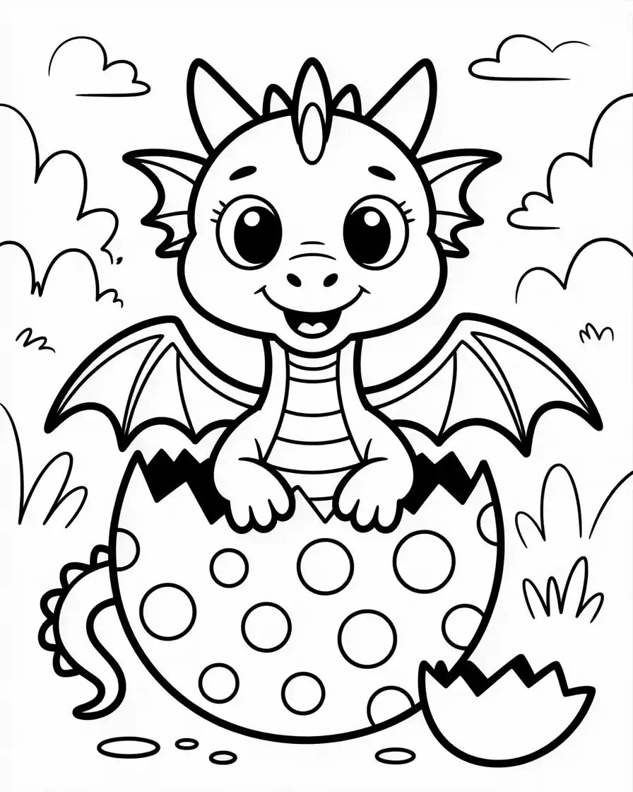 dragon hatching egg