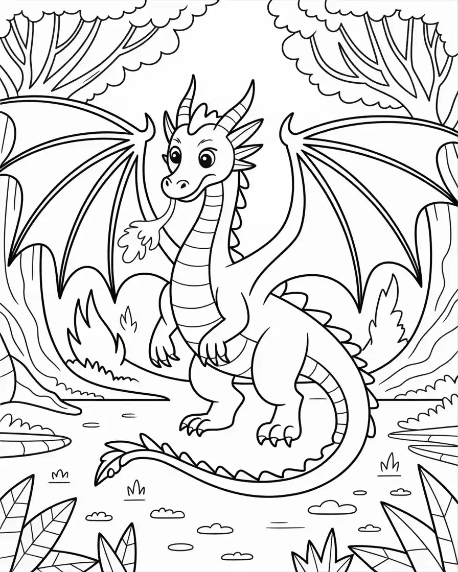 forest fire dragon
