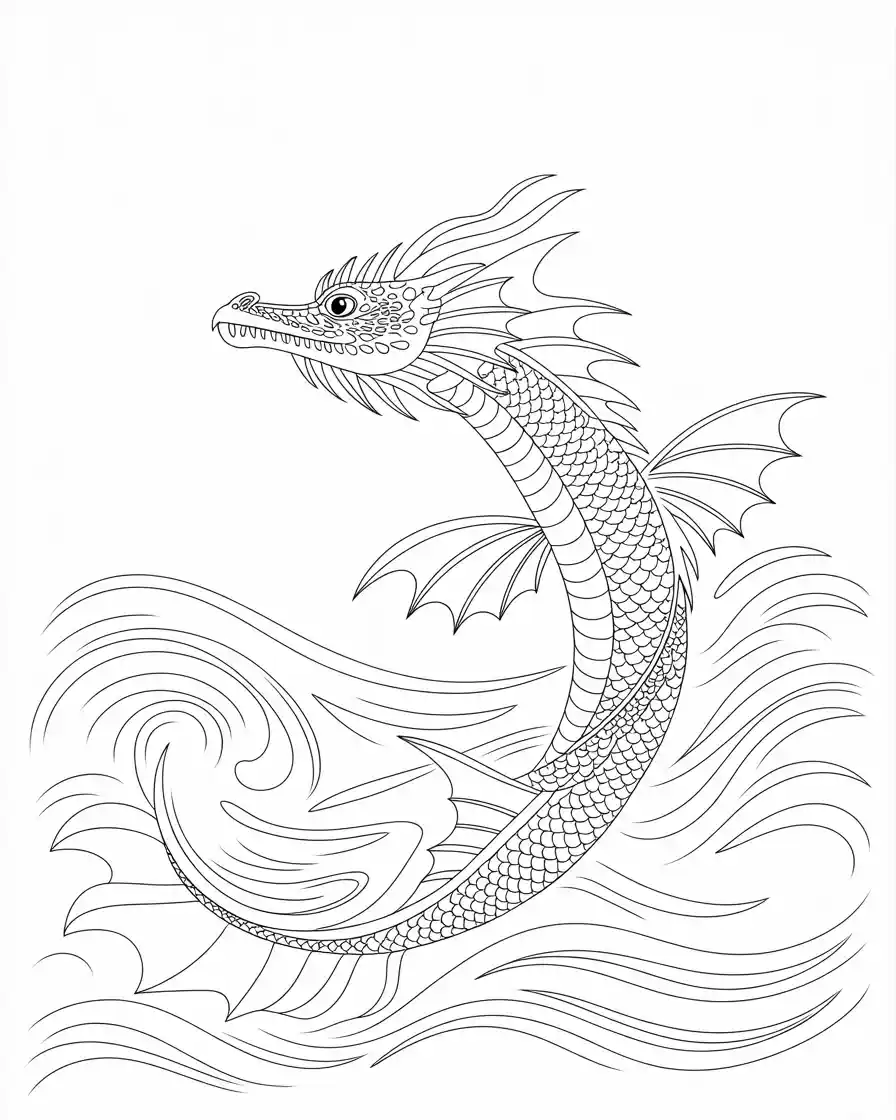 ocean water dragon