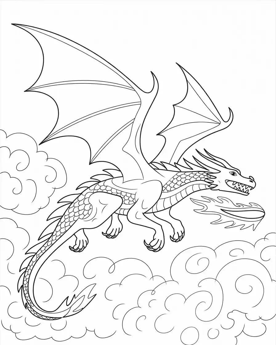 sky fire dragon